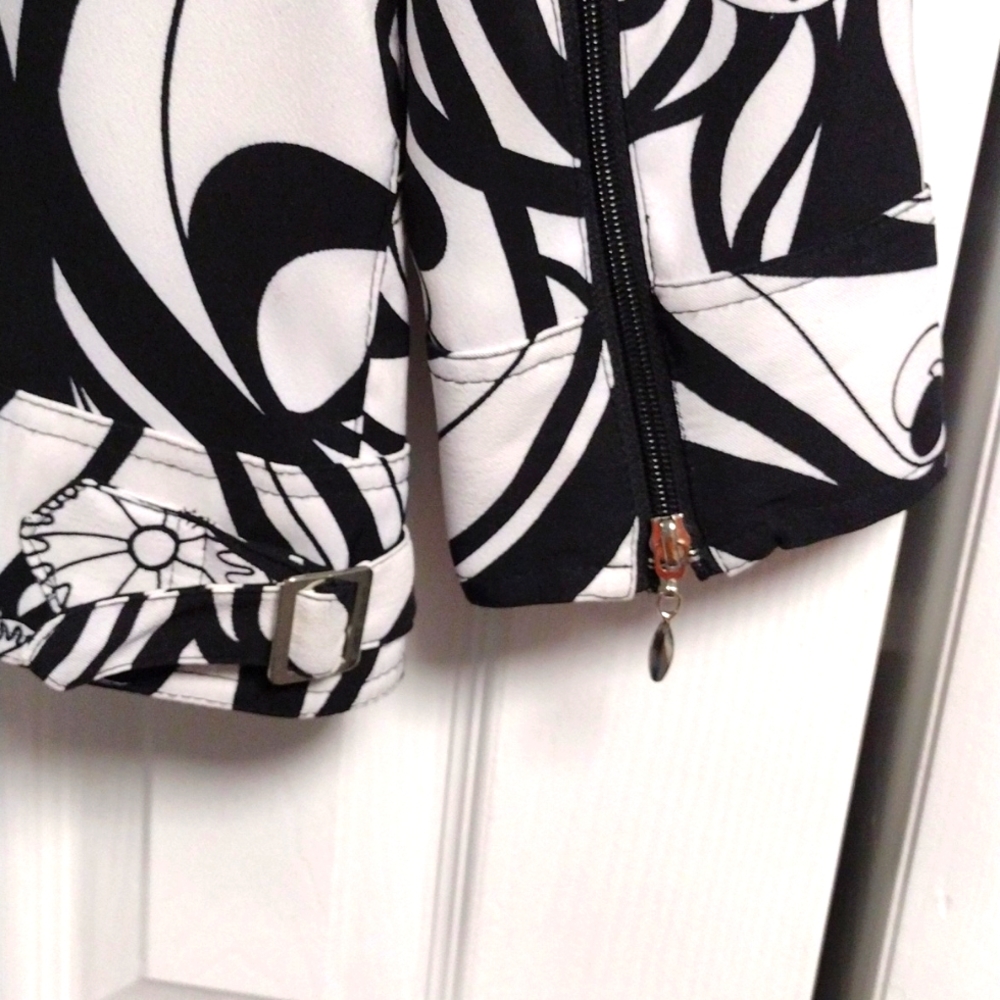 Woman's Multiples Light Fall Jacket Small Full Zi… - image 6